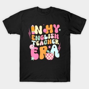 In My English Teacher Era Back To School Groovy Grammar T-Shirt